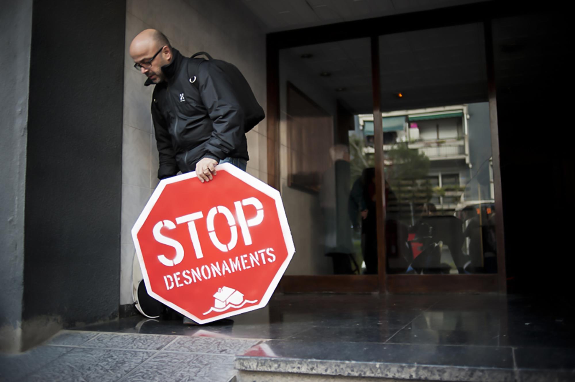 Desahucio paralizado Barcelona
